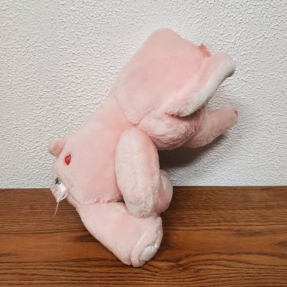 Plush Care Bear Cousin Lotsa Heart Pink Elephant 12" Stuffed Animal - Picture 3 of 6